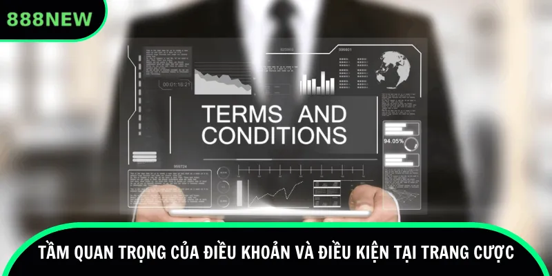 Tầm quan trọng của điều khoản và điều kiện tại trang cược