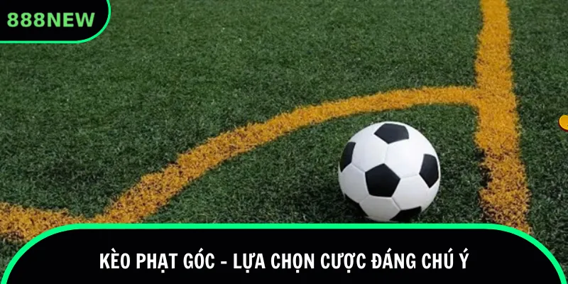 Kèo phạt góc - Lựa chọn cược đáng chú ý tại 888new