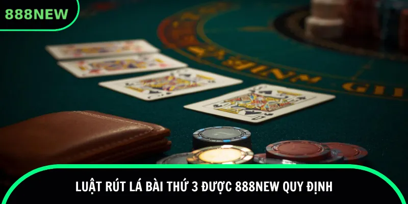 Luật rút lá bài thứ 3 được 888new quy định